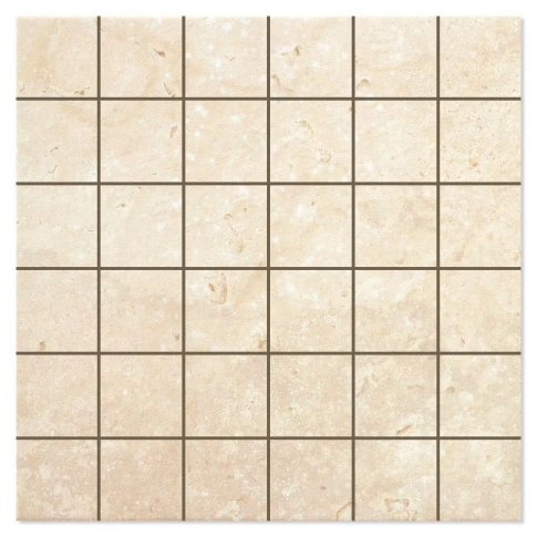 Mosaik Klinker Stenhamra Beige Matt 30x30 (5x5) cm